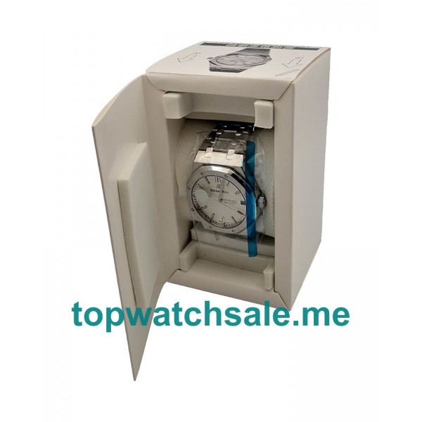 UK 41MM Replica Audemars Piguet Royal Oak 15500ST.OO.1220ST.04 White Dials Watches
