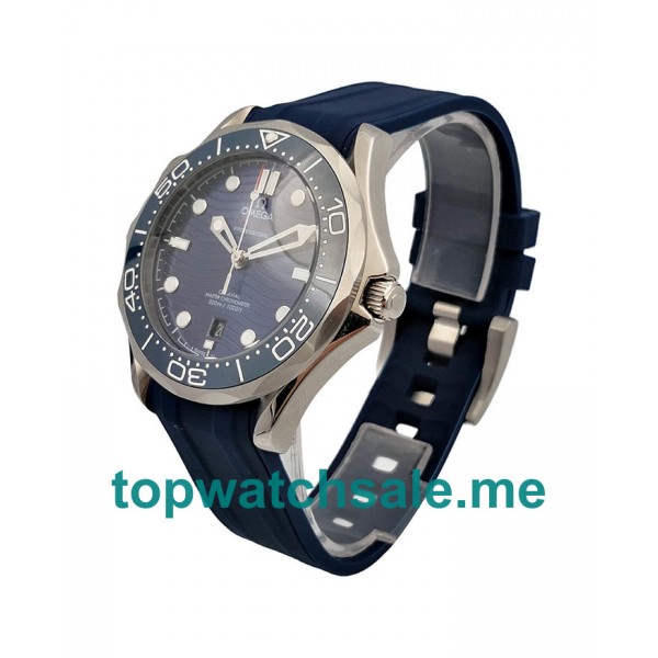 UK 42MM Blue Dials Omega Seamaster 300 M 210.32.42.20.03.001 Replica Watches