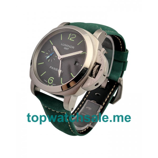 UK 43MM Black Dials Panerai Luminor GMT PAM00535 Replica Watches