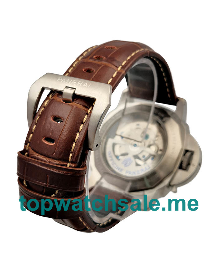 UK 44MM Black Dials Panerai Luminor GMT PAM00088 Replica Watches