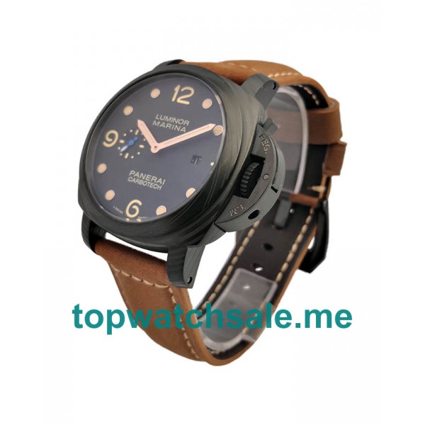 UK 43MM Black Dials Panerai Luminor Marina PAM00164 Replica Watches