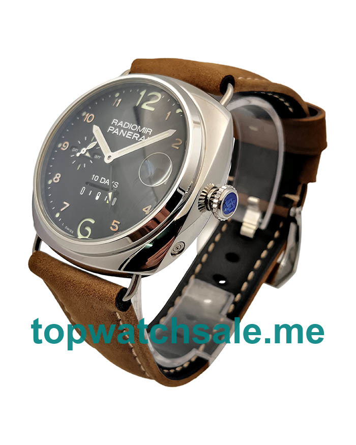 UK 41MM Black Dials Panerai Radiomir PAM00497 Replica Watches