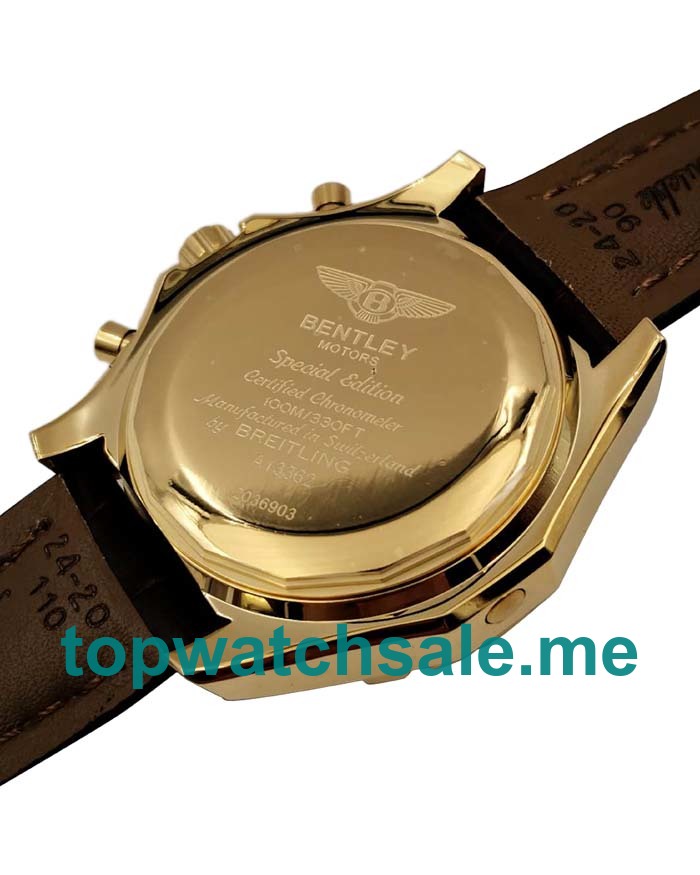UK Best Quality Breitling Bentley Motors A25362 Replica Watches With White Dials For Men