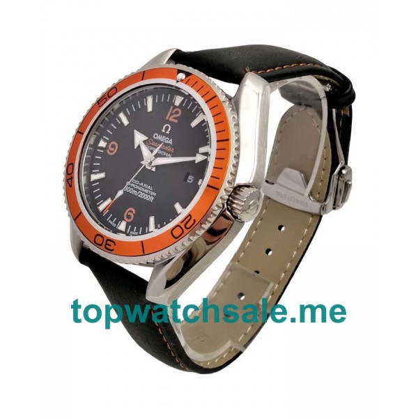 UK 43.5MM Black Dials Omega Seamaster Planet Ocean 232.30.46.21.01.002 Replica Watches