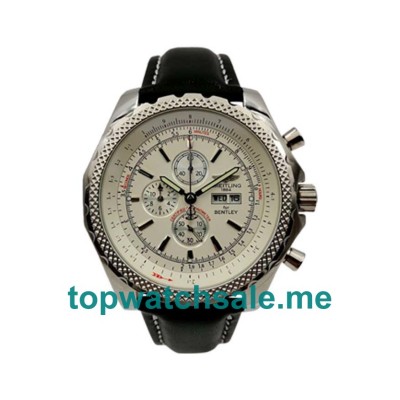UK 44.8MM Silver Dials Breitling Bentley GT A13362 Replica Watches