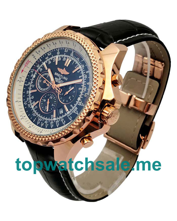 UK Best 1:1 Breitling Bentley Motors A25362 Fake Watches With Black Dials For Men