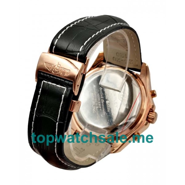 UK Best 1:1 Breitling Bentley Motors A25362 Fake Watches With Black Dials For Men