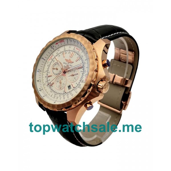 UK AAA Quality Breitling Bentley Motors A25362 Replica Watches With White Dials For Men