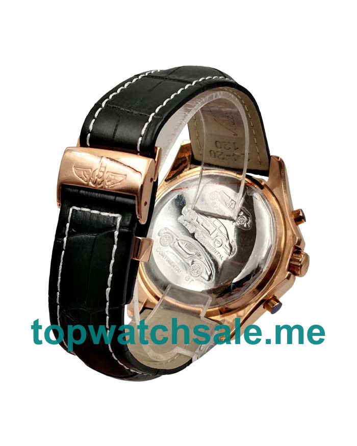 UK AAA Quality Breitling Bentley Motors A25362 Replica Watches With White Dials For Men