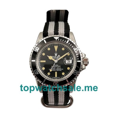 UK 40MM Black Dials Rolex Submariner 1680 Replica Watches