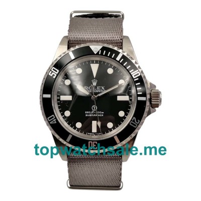 UK 40MM Black Dials Rolex Submariner 5517 Replica Watches
