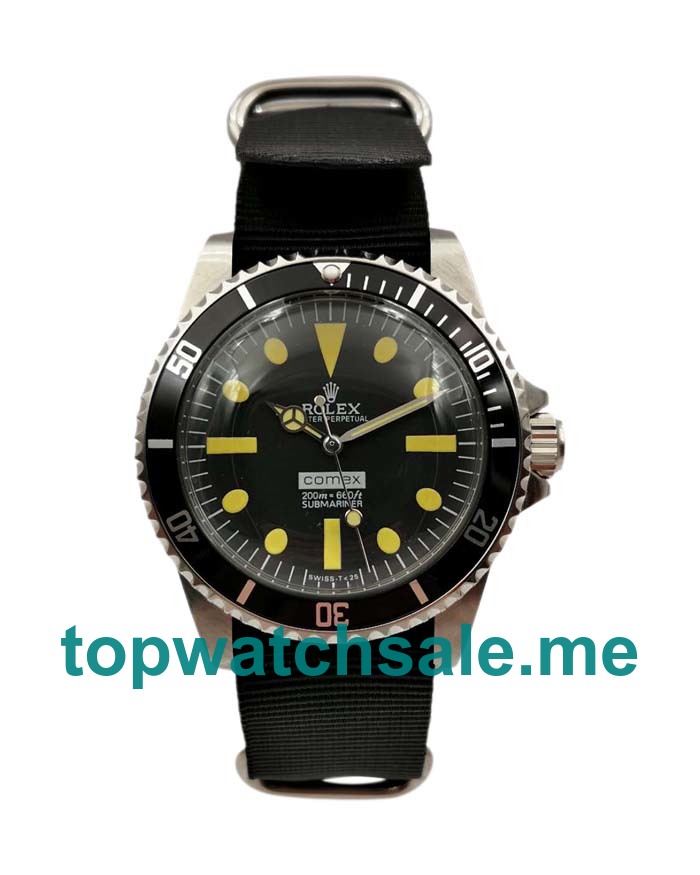 UK 40MM Black Dials Replica Rolex Submariner 5514 Watches