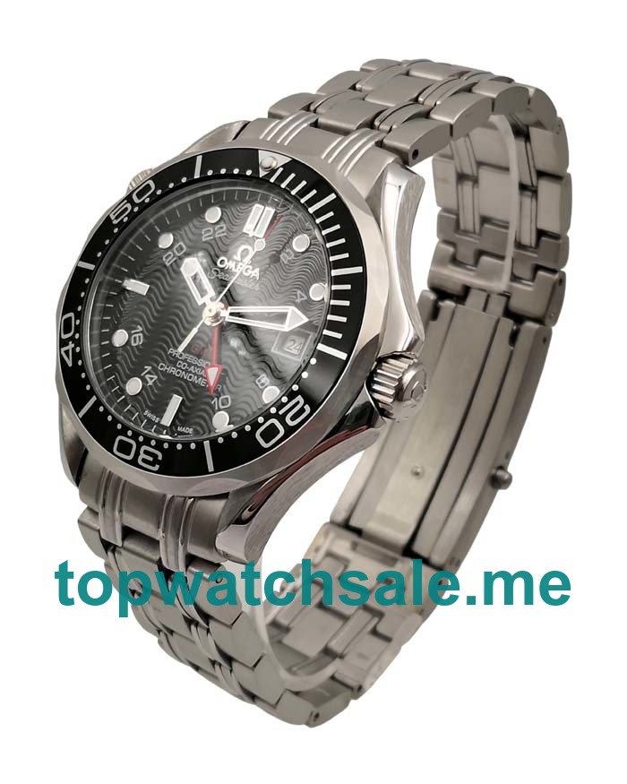 UK Best Quality Omega Seamaster 300 M GMT 2535.80.00 Replica Watches With 42 MM Steel Cases