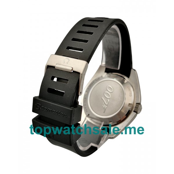 UK 43.5MM Black Dials Omega Seamaster Planet Ocean 222.30.46.20.01.001 Replica Watches