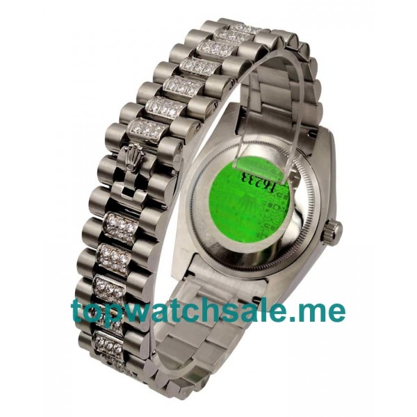 UK 36MM Diamonds Dials Rolex Day-Date 118346 Replica Watches