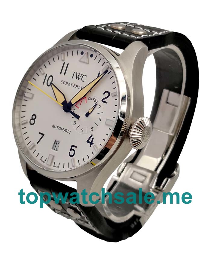 UK 46MM White Dials IWC Pilot's Replica Watches IW500906