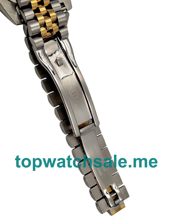 UK Swiss Replica Rolex Datejust 126233 Watches With Black Dials For Men