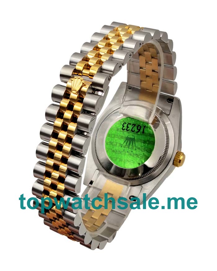 UK Perfect Replica Rolex Datejust 116233 Watches With Black Dials For Men