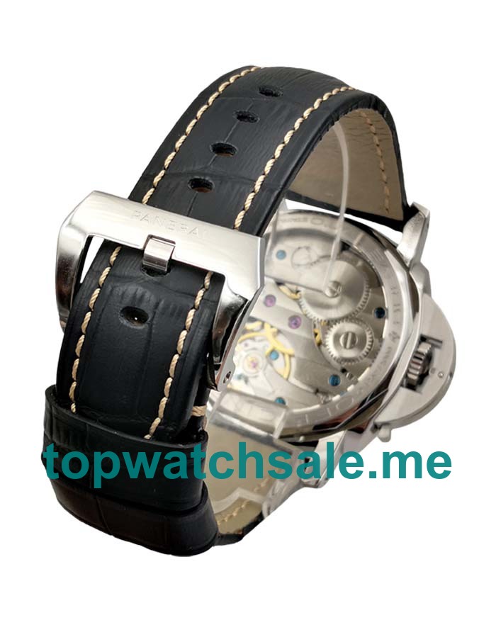 UK 47MM Black Dials Panerai Luminor PAM00127 Replica Watches