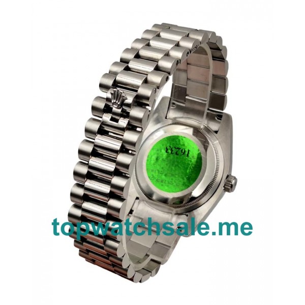 UK Perfect Replica Rolex Day-Date 118239 Watches With Blue Dials For Men