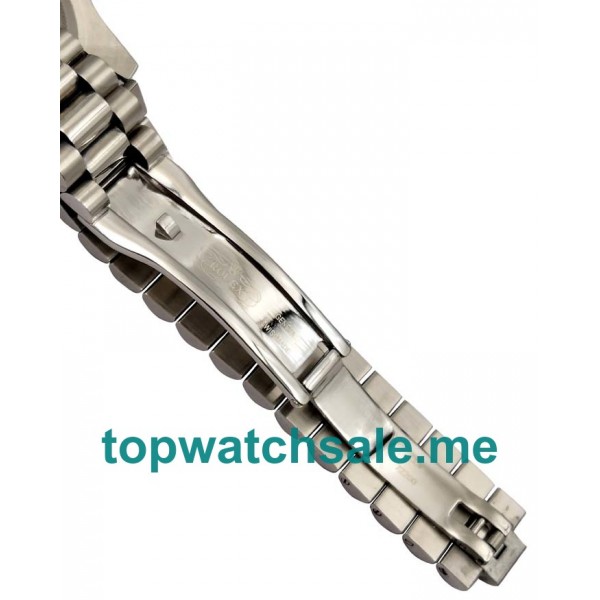 UK Perfect Replica Rolex Day-Date 118239 Watches With Blue Dials For Men