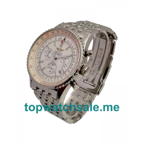 UK 42MM White Dials Breitling Navitimer A23322 Replica Watches