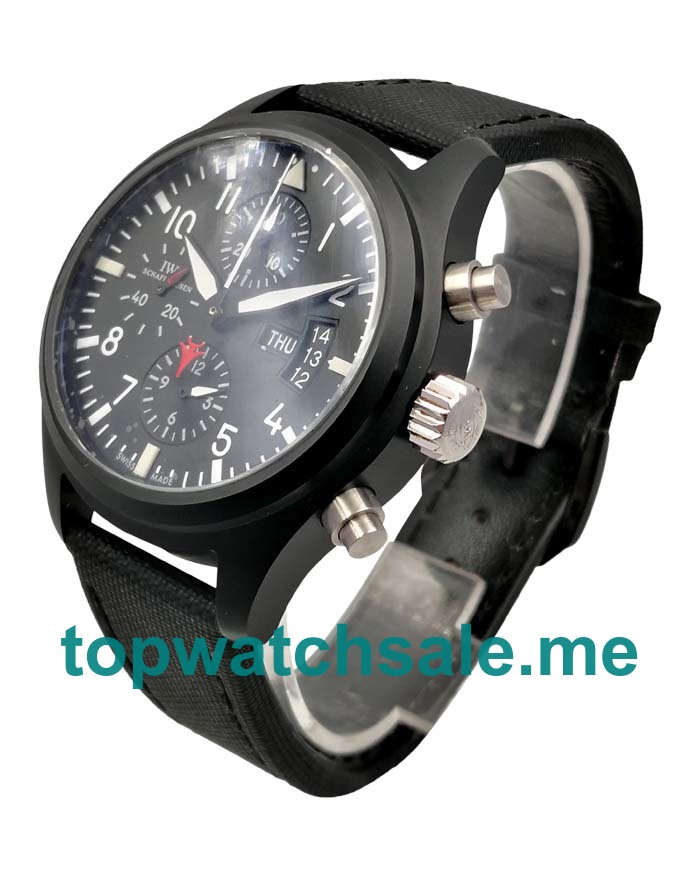 UK Swiss Made Replica IWC Pilot's Spitfire IW378901 - 42 MM Watches With Black Dials