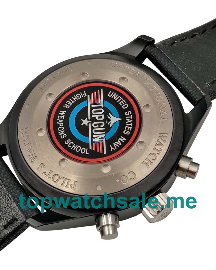 UK Swiss Made Replica IWC Pilot's Spitfire IW378901 - 42 MM Watches With Black Dials