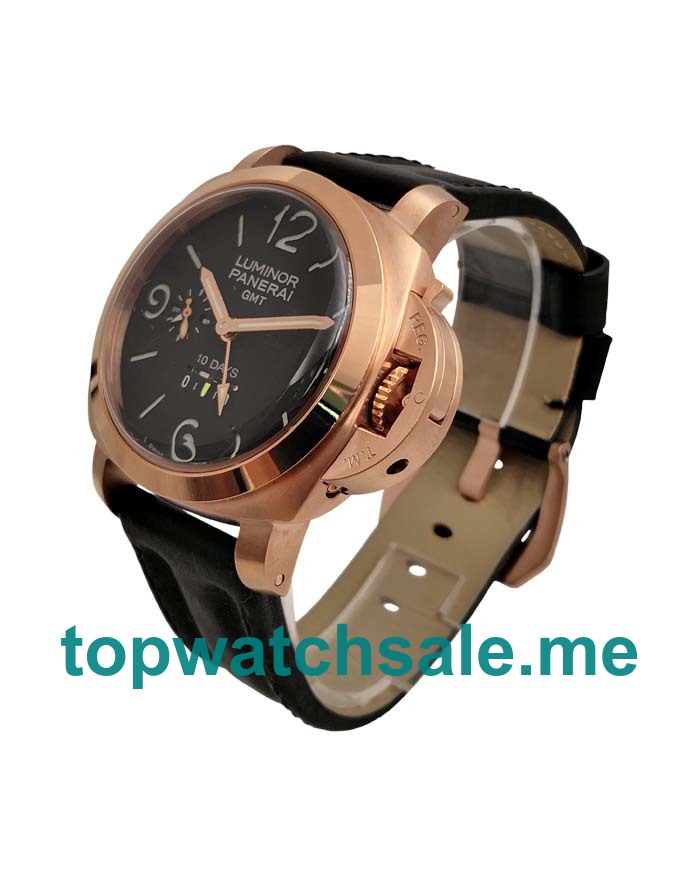 UK 44MM Black Dials Panerai Luminor PAM 00576 Replica Watches
