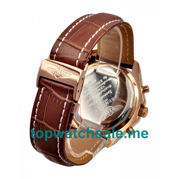 UK 47MM Brown Dials Breitling Bentley Motors A25362 Replica Watches