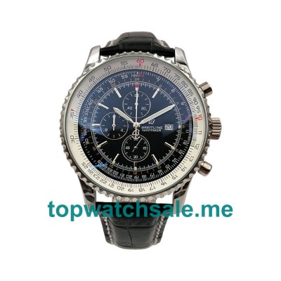 UK 46MM Replica Breitling Navitimer World A24322 Black Dials Watches