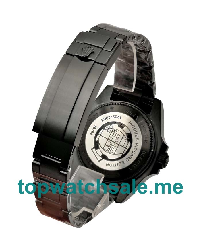 UK 44MM Black Dials Rolex Sea-Dweller Deepsea 116660 Replica Watches