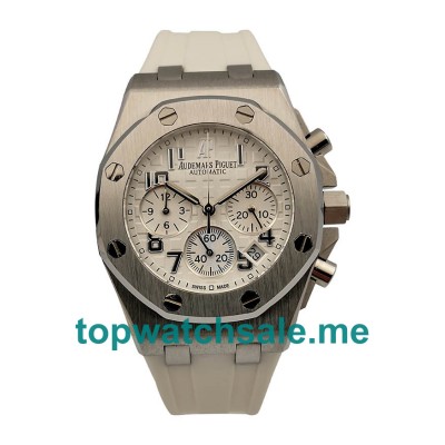 UK 36MM Replica Audemars Piguet Royal Oak Offshore 26283ST.OO.D010CA.01 Silver Dials Watches