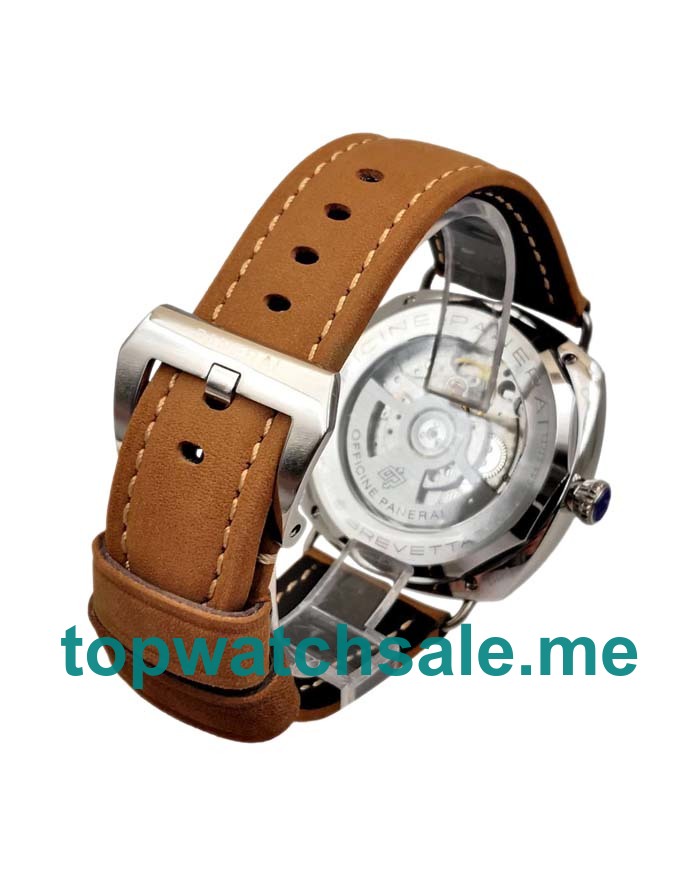UK 47MM Black Dials Panerai Radiomir PAM00424 Replica Watches