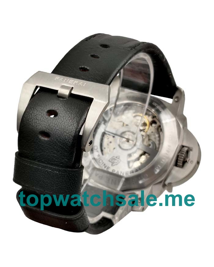 UK 44MM Black Dials Panerai Luminor Marina PAM00618 Replica Watches