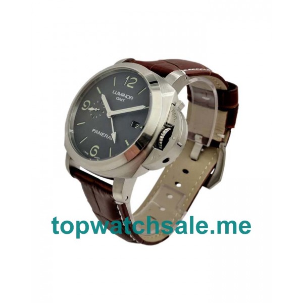 UK 44MM Black Dials Panerai Luminor Manifattura PAM00320 Replica Watches