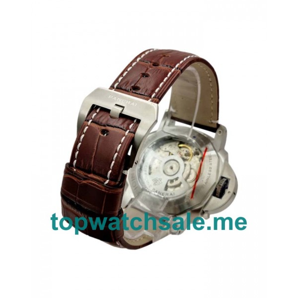 UK 44MM Black Dials Panerai Luminor Manifattura PAM00320 Replica Watches