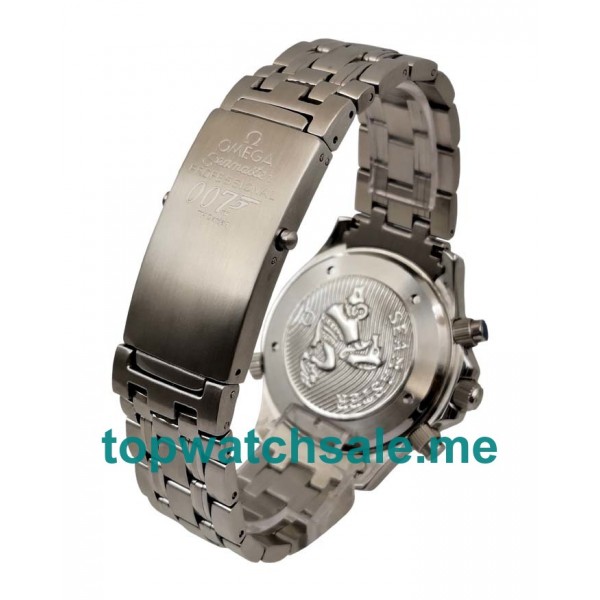 UK Cheap Omega Seamaster Chrono Diver 2598.80.00 Fake Watches With Blue Dials For Sale