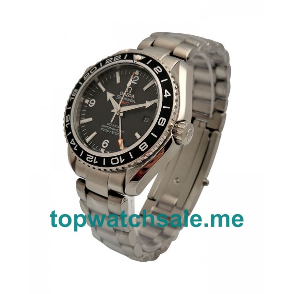 UK 43.5MM Black Dials Omega Seamaster Planet Ocean 232.30.44.22.01.001 Replica Watches