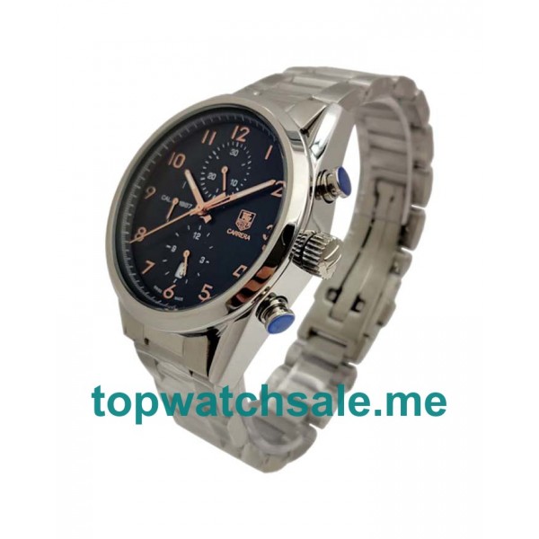 UK 44MM Black Dials TAG Heuer Carrera CAR2014.BA0796 Replica Watches