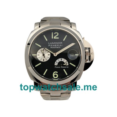 UK 44MM Black Dials Panerai Luminor Power Reserve PAM00171 Replica Watches