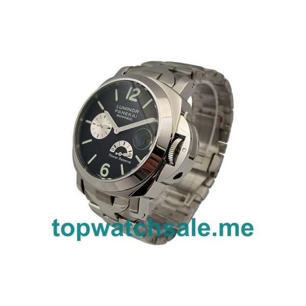 UK 44MM Black Dials Panerai Luminor Power Reserve PAM00171 Replica Watches