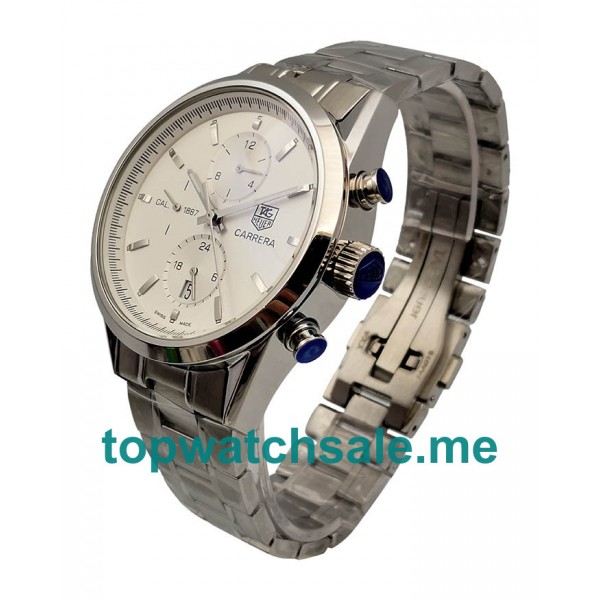UK 44MM Steel Cases Replica TAG Heuer Carrera CAR2111.BA0720 Watches