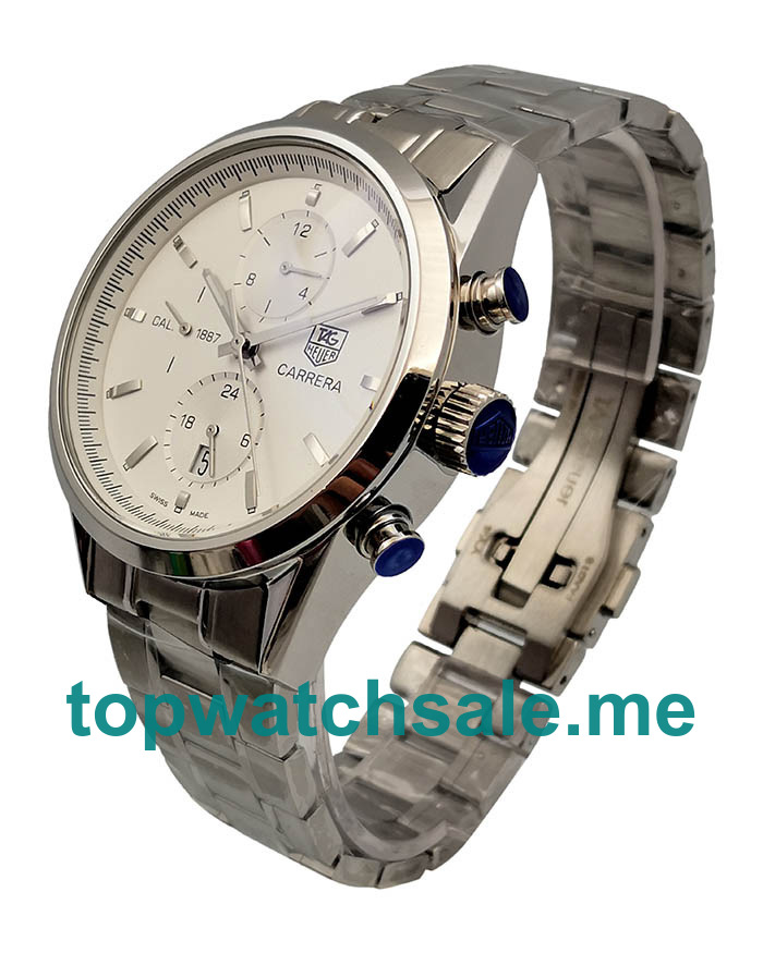 UK 44MM Steel Cases Replica TAG Heuer Carrera CAR2111.BA0720 Watches