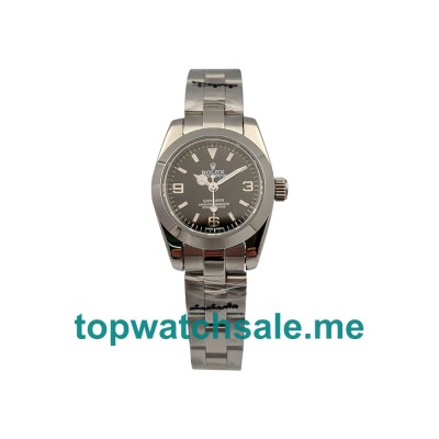 UK 26MM Black Dials Rolex Explorer 67180 Replica Watches