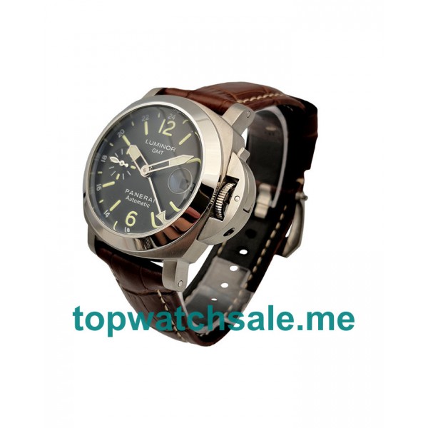 UK 40MM Black Dials Panerai Luminor GMT PAM00244 Replica Watches