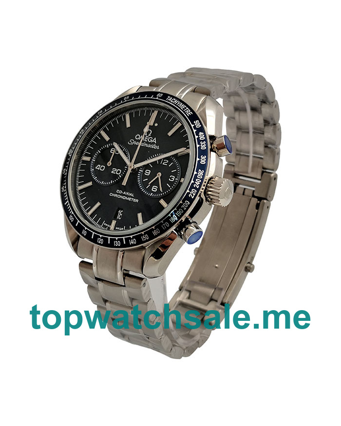 UK 44MM Blue Dials Omega Speedmaster Replica Moonwatches 311.90.44.51.03.001
