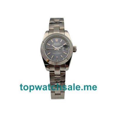 UK 26MM Blue Dials Rolex Lady-Datejust 6718 Replica Watches