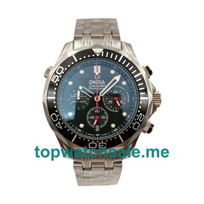 UK 44MM Black Dials Omega Seamaster 300 M 212.30.42.50.01.001 Replica Watches