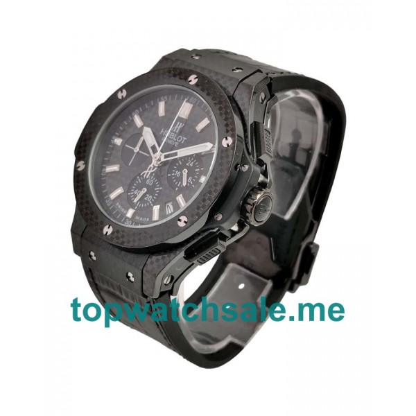 UK 44MM Black Carbon Hublot Big Bang 301.QX.1740.GR Replica Watches